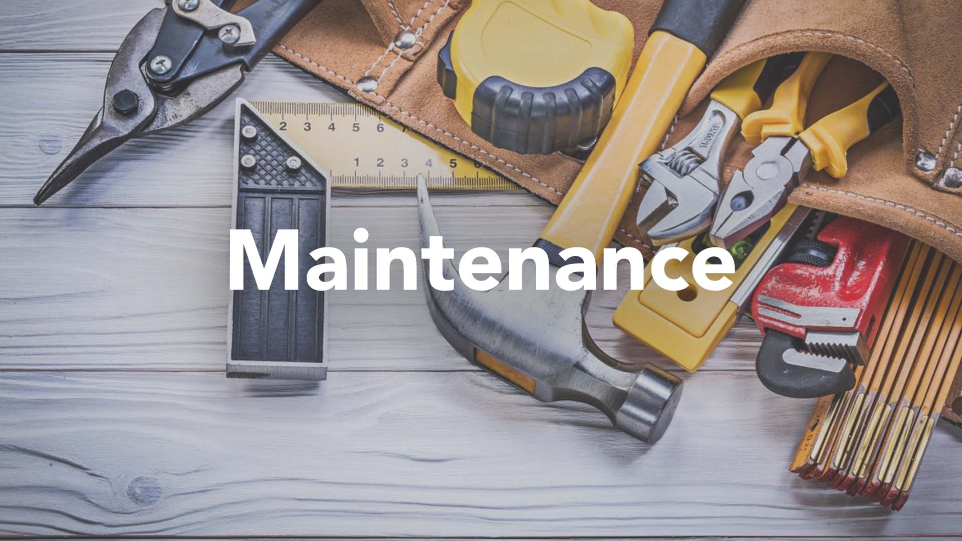 Image for Maintenance