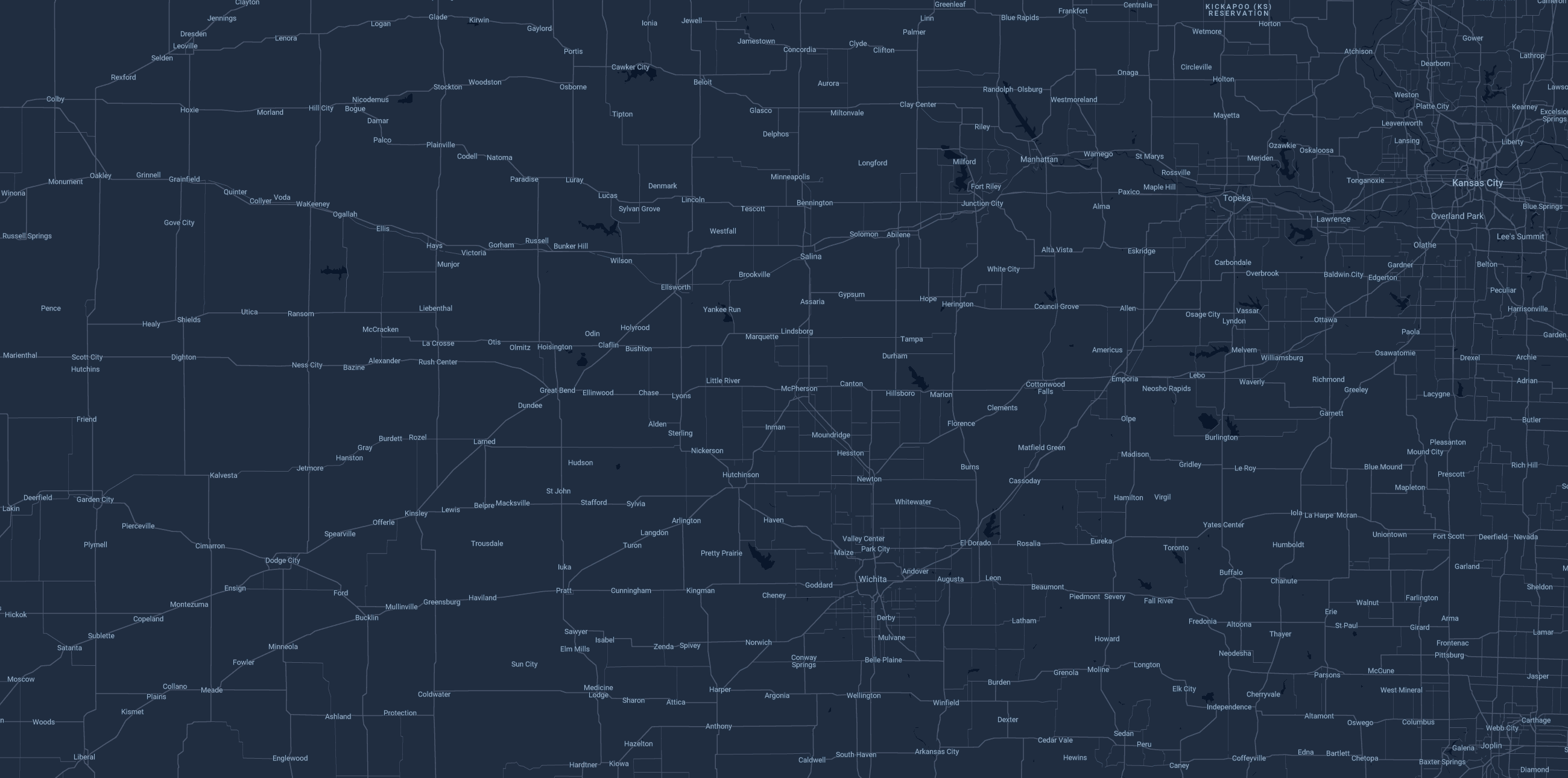 Kansas Map